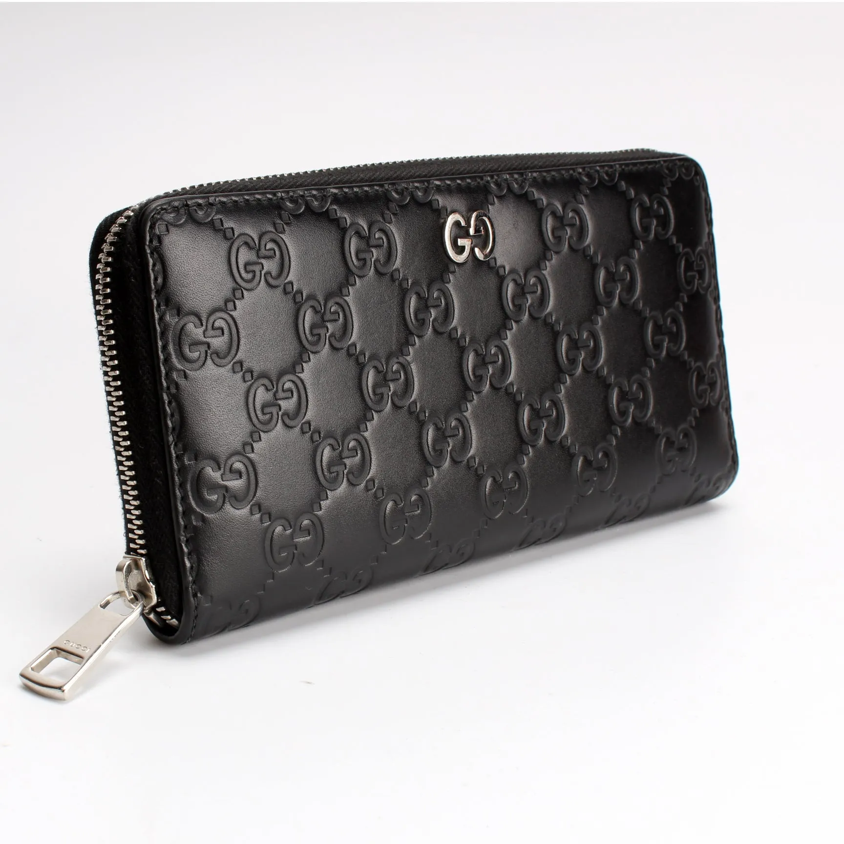 473928 Guccissima Zip Around Wallet