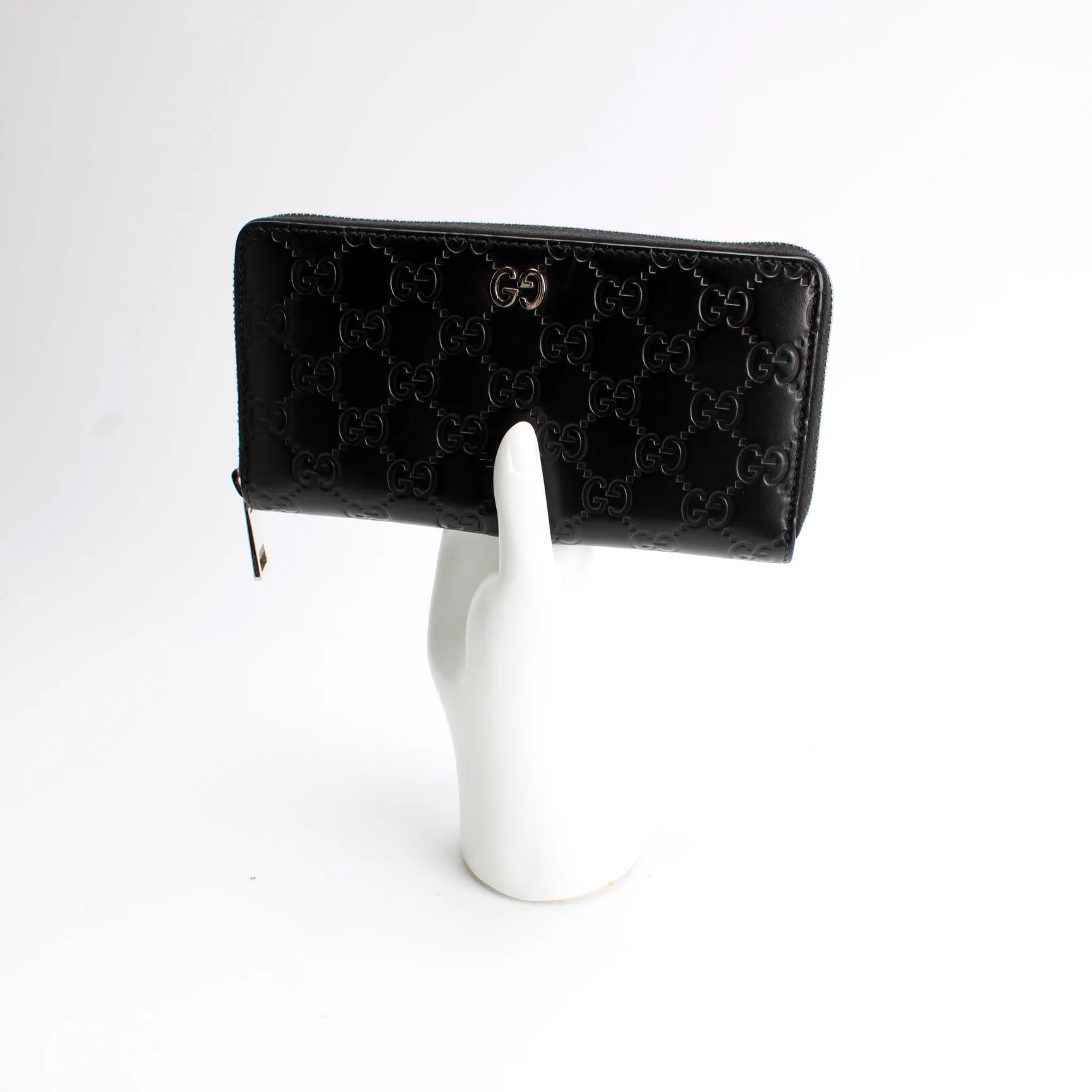 473928 Guccissima Zip Around Wallet