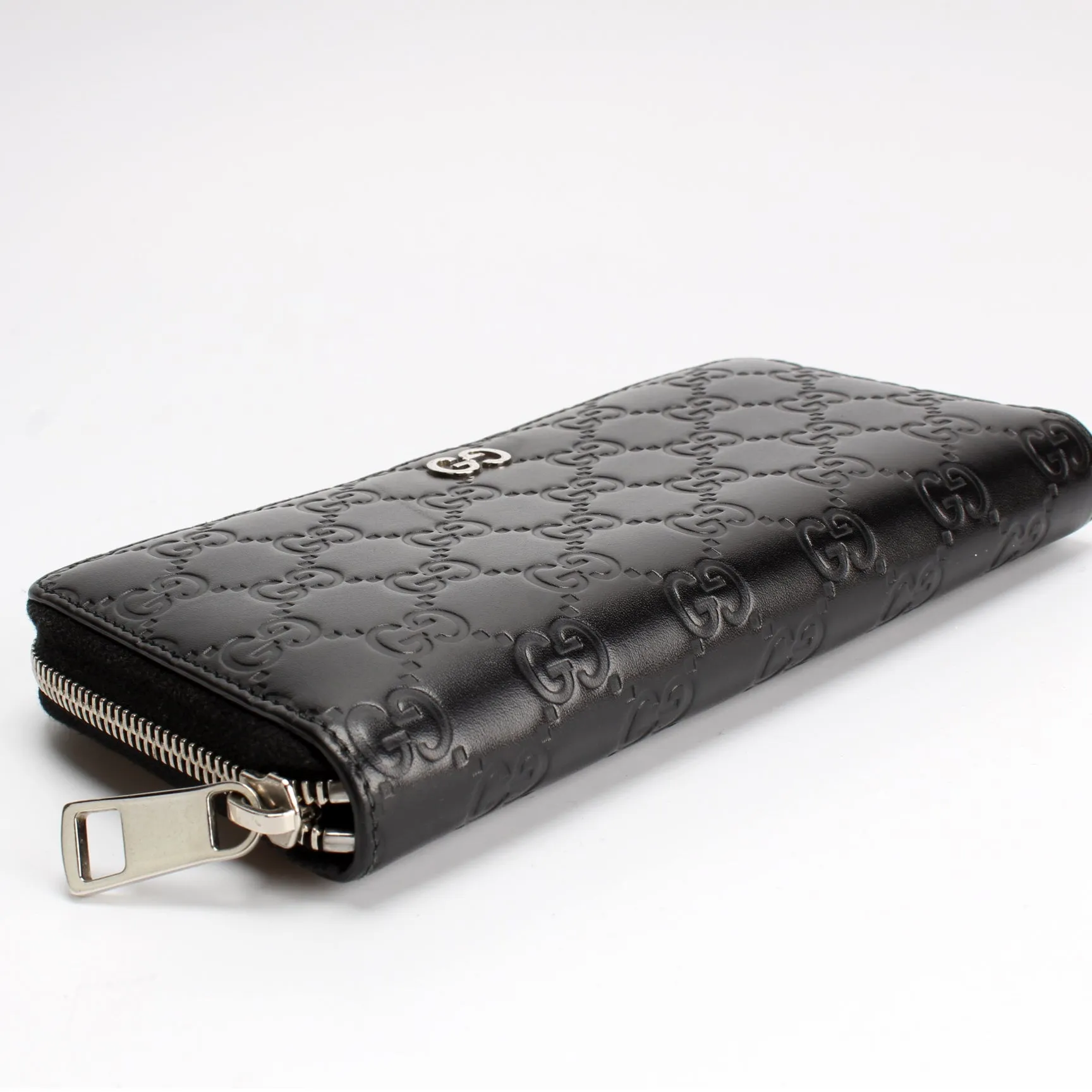 473928 Guccissima Zip Around Wallet