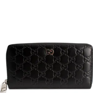 473928 Guccissima Zip Around Wallet