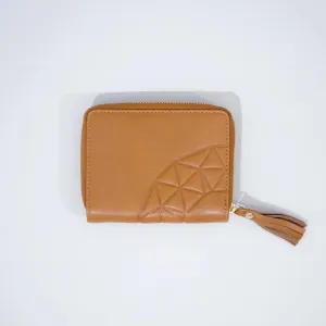 Ash Emboss Zip Wallet