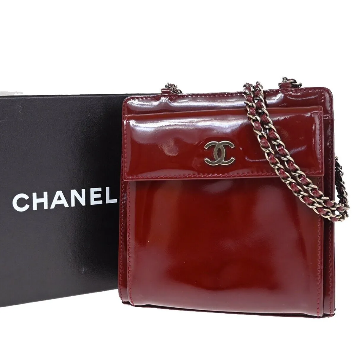 Chanel Cc Logo Mini Chain Shoulder Hand