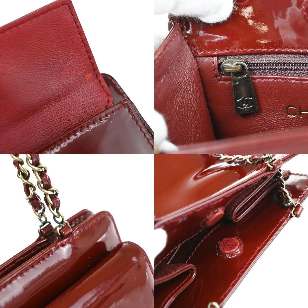 Chanel Cc Logo Mini Chain Shoulder Hand