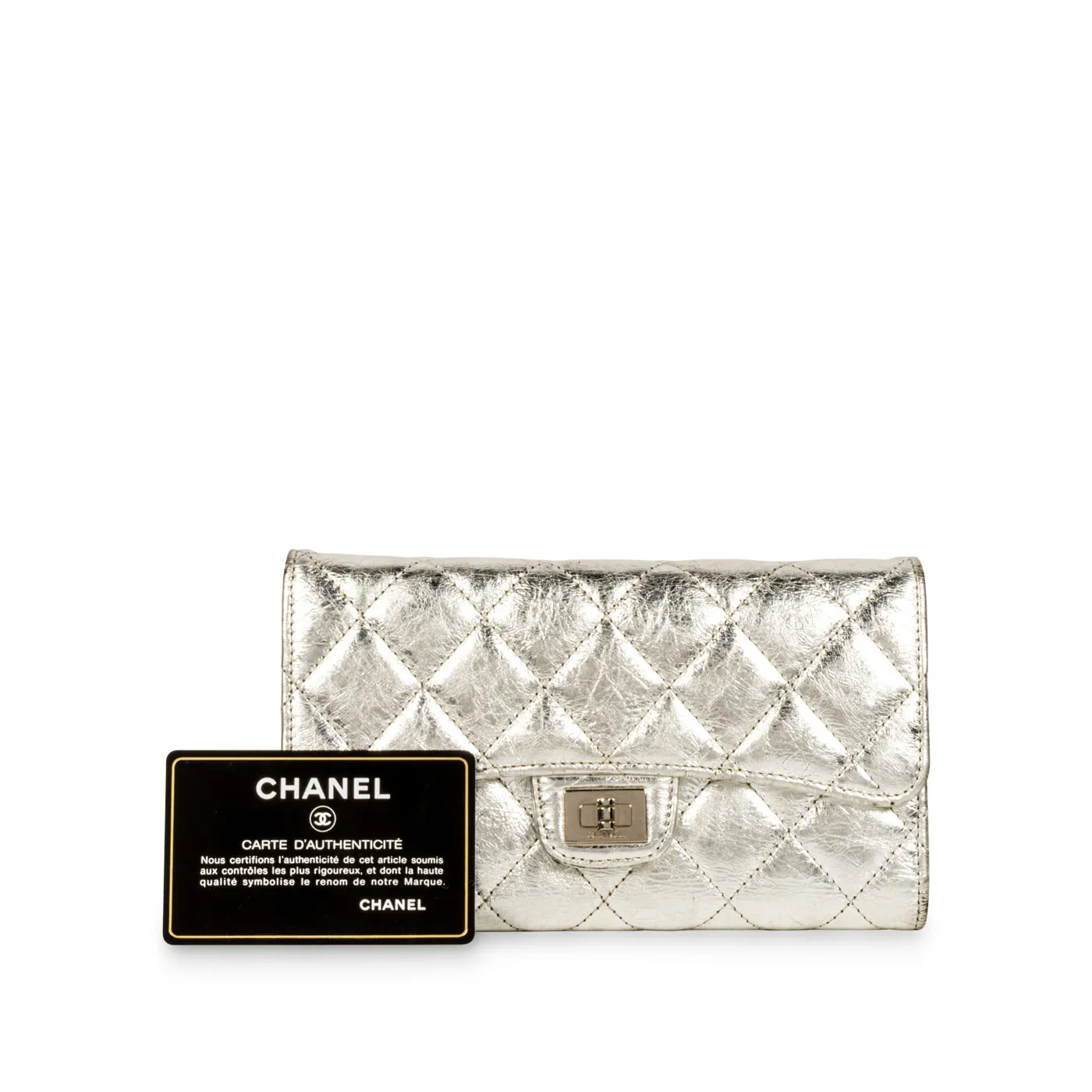 chanel Wallet - Metallic Calfskin