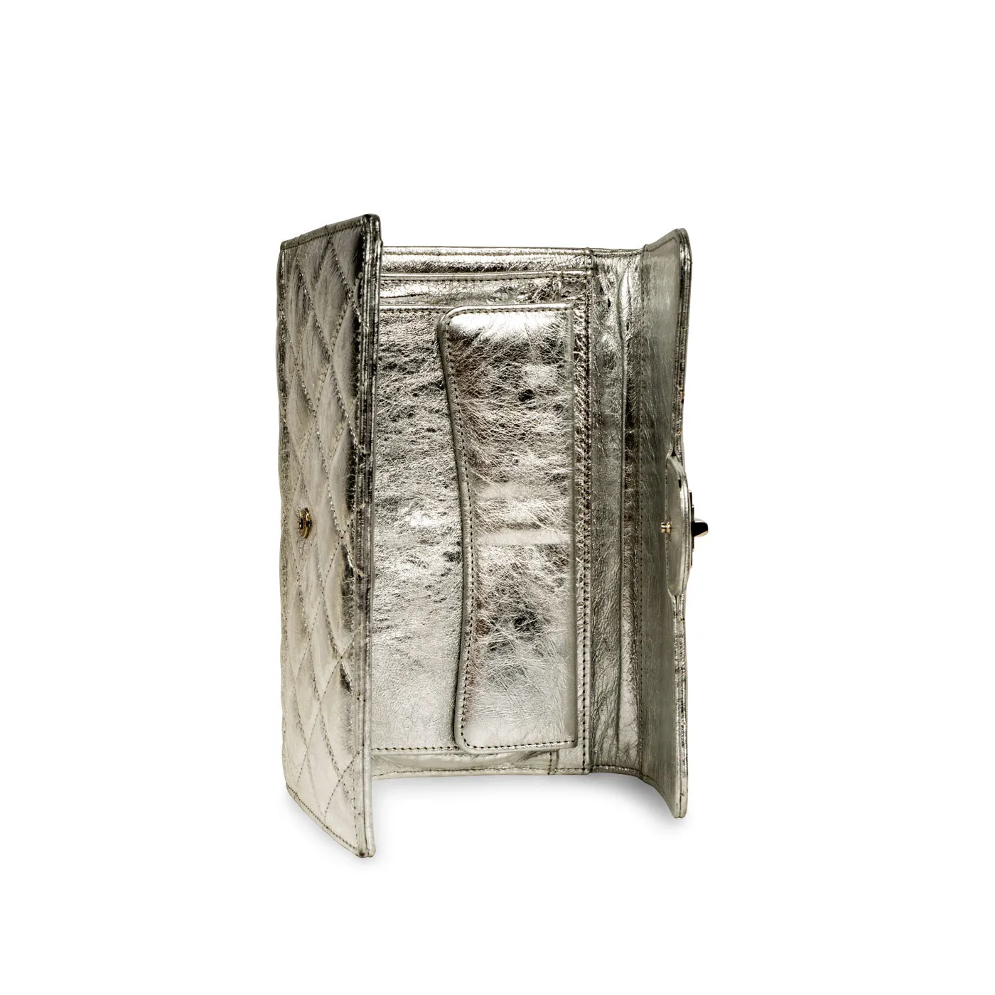 chanel Wallet - Metallic Calfskin