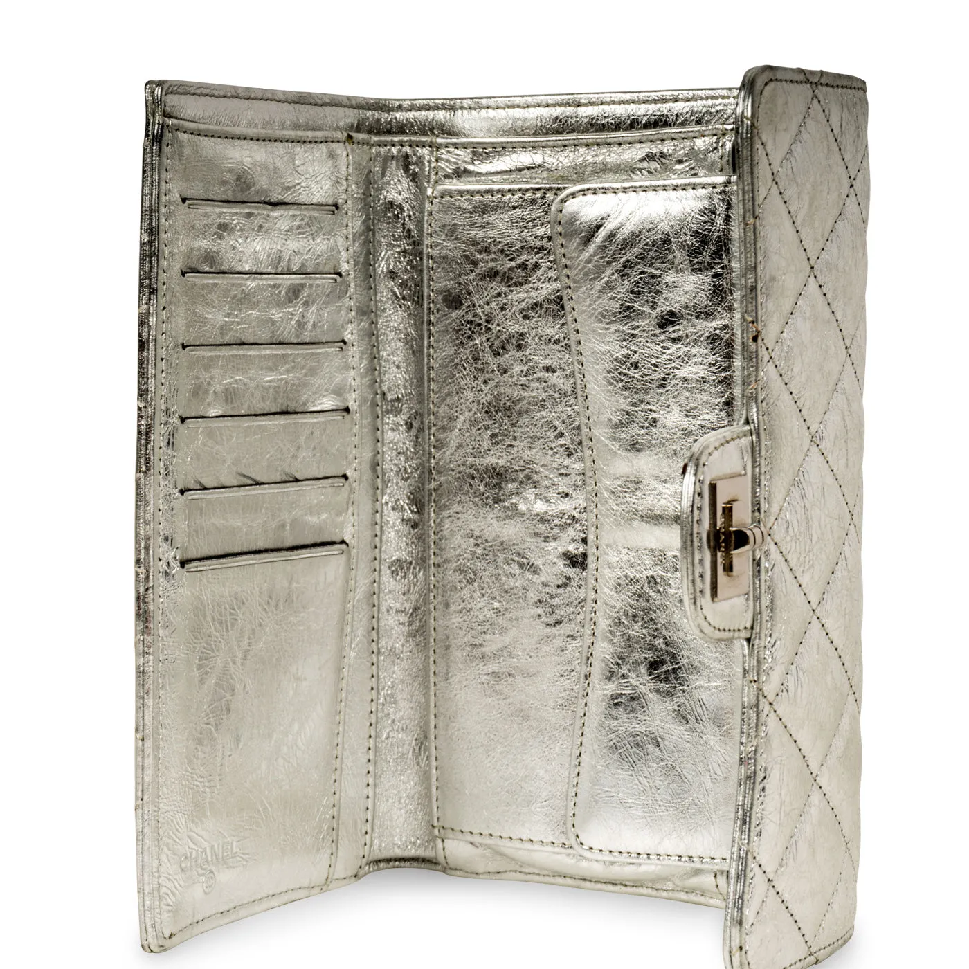 chanel Wallet - Metallic Calfskin