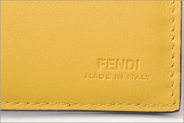 Fendi Leather Bifold Wallet 7M0169