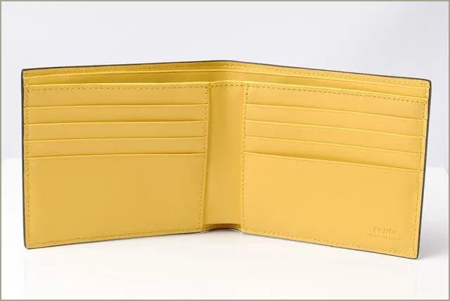 Fendi Leather Bifold Wallet 7M0169
