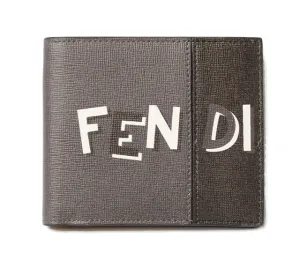 Fendi Leather Bifold Wallet 7M0169