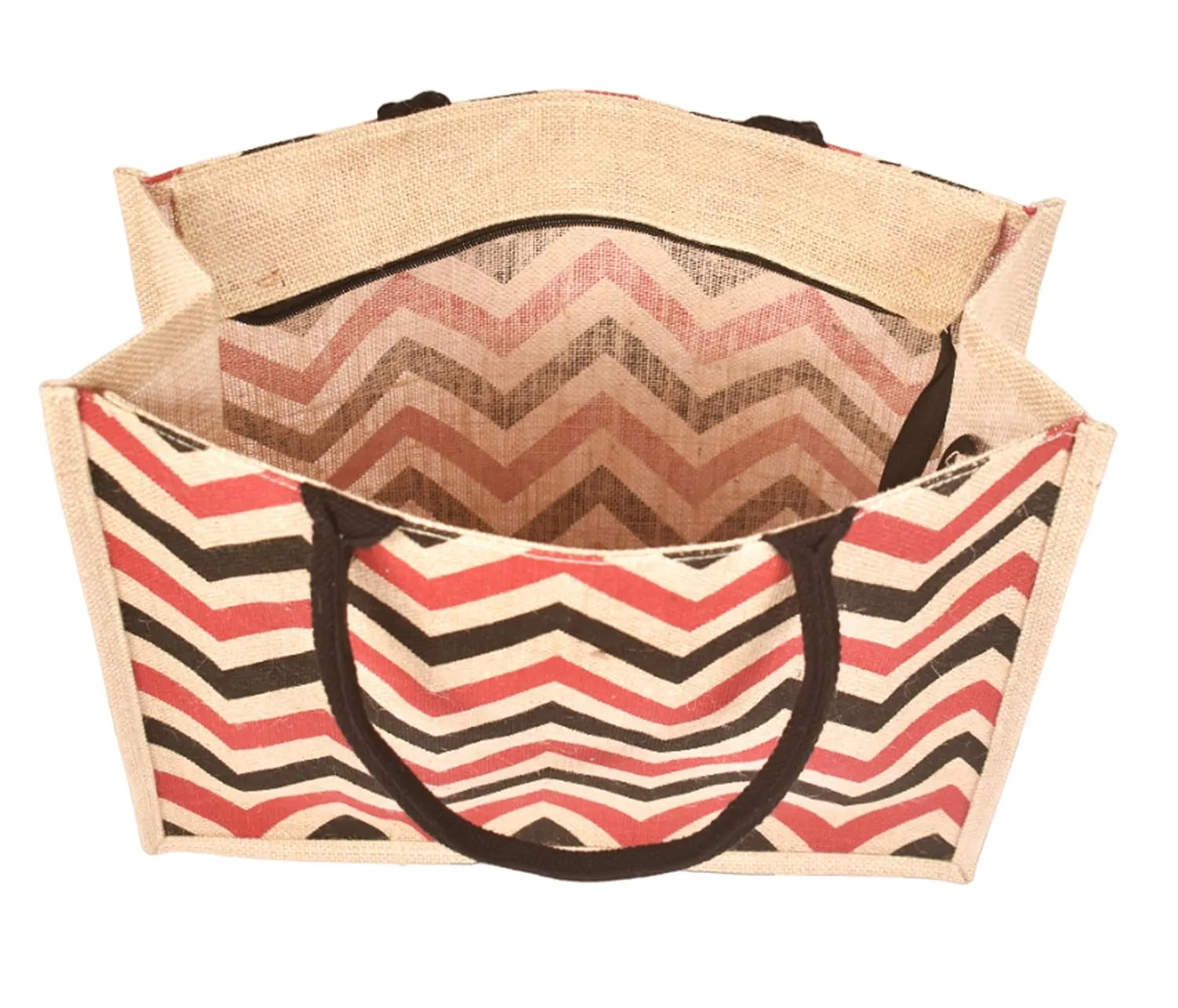Joy Wave Jute Handbag