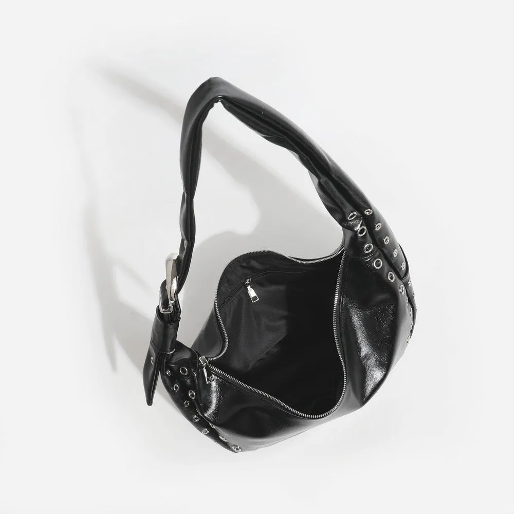 Retro Large Capacity Crossbody One Shoulder Underarm Dumpling Bag