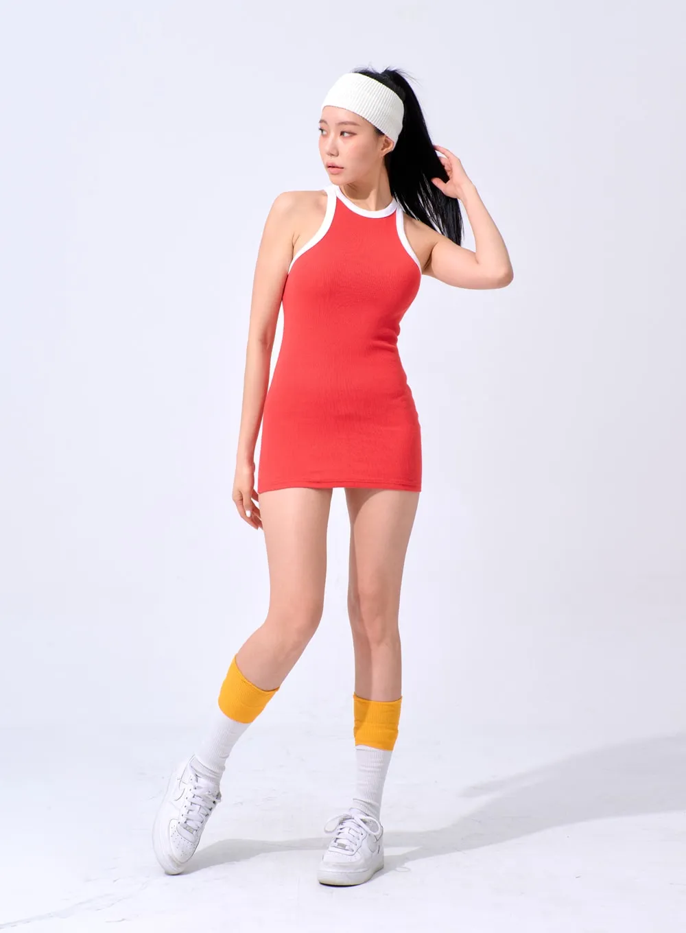 Sleeveless Mini Dress IA327