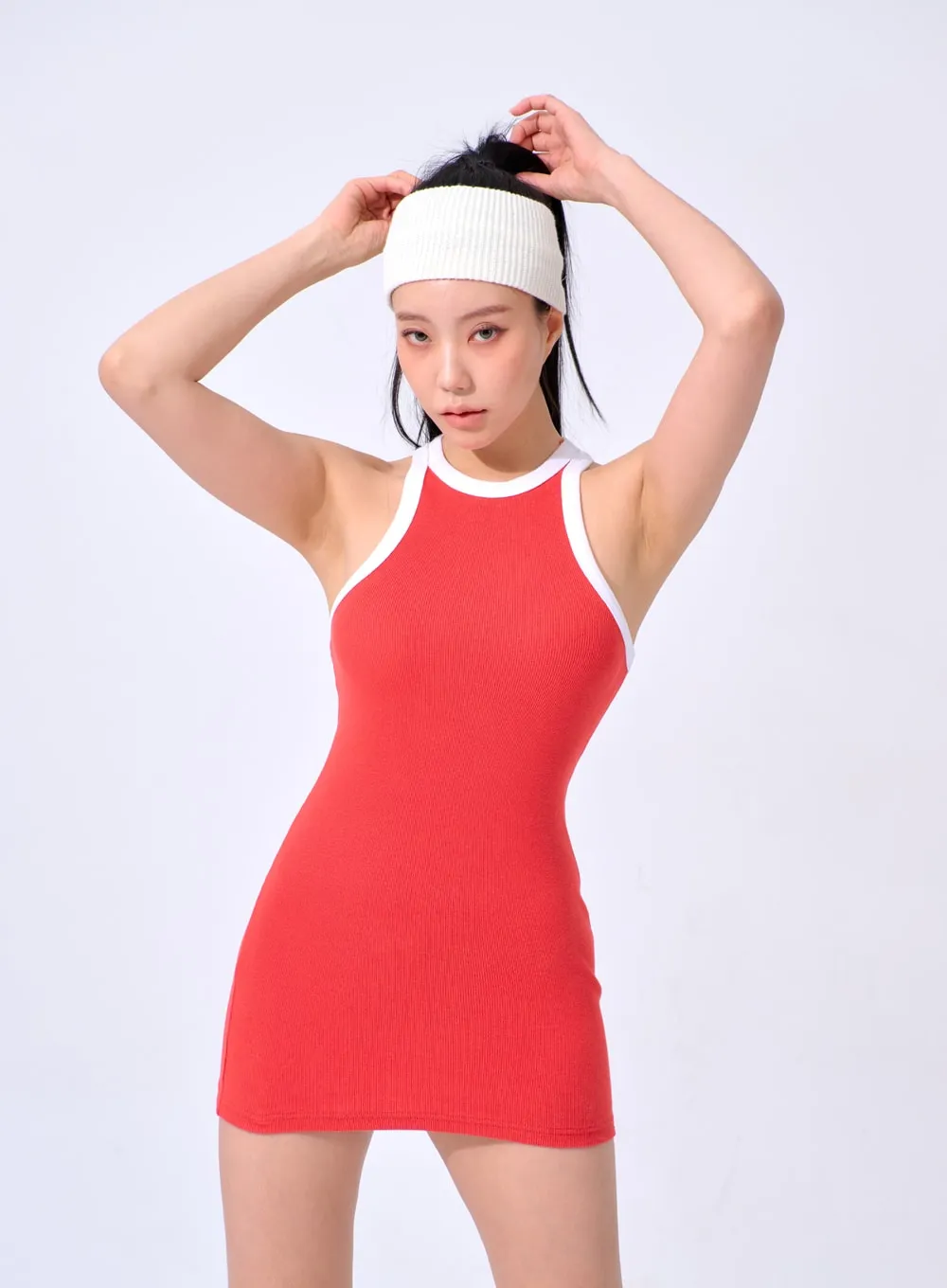 Sleeveless Mini Dress IA327