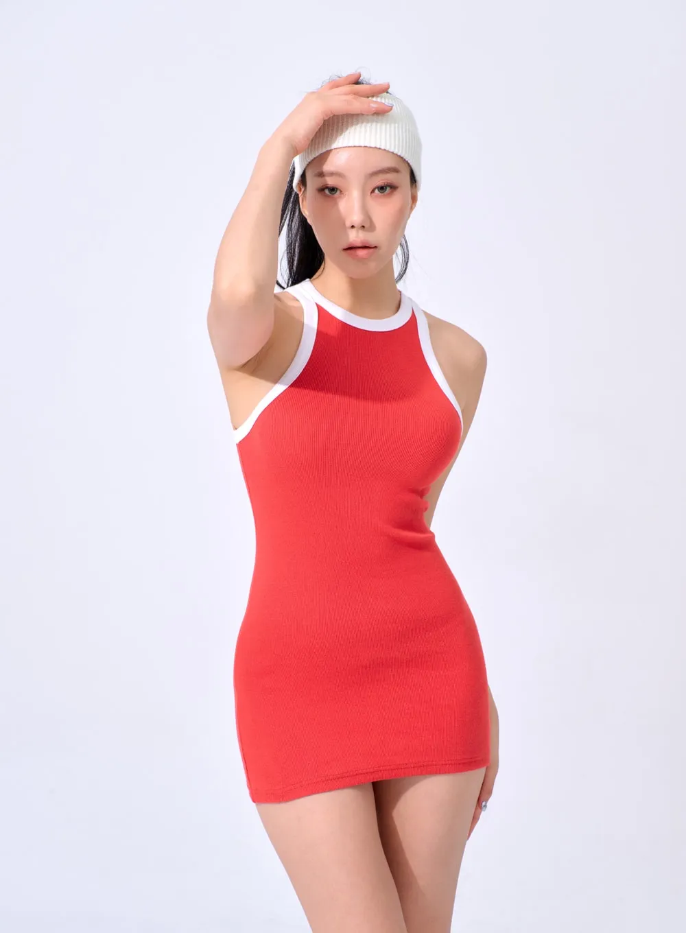 Sleeveless Mini Dress IA327