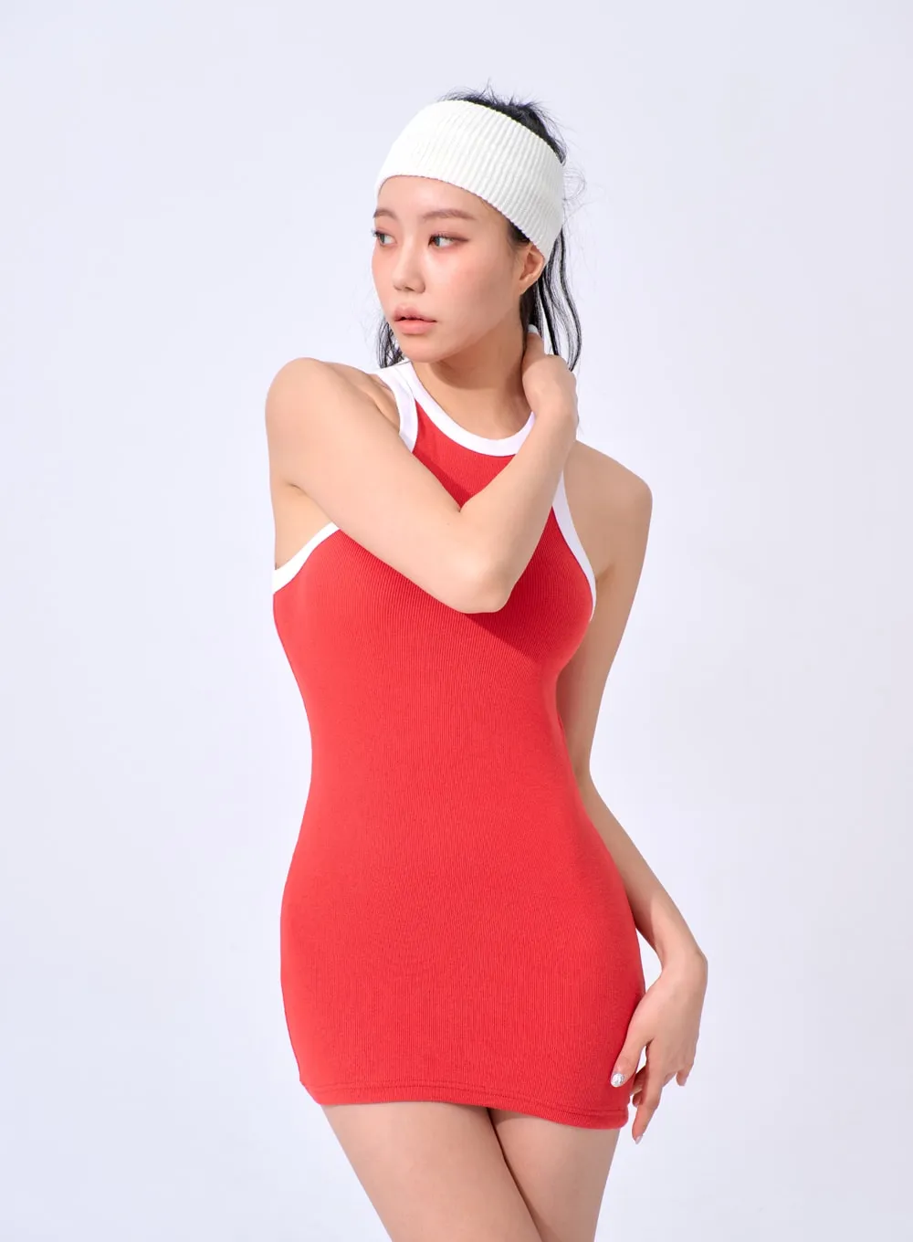Sleeveless Mini Dress IA327
